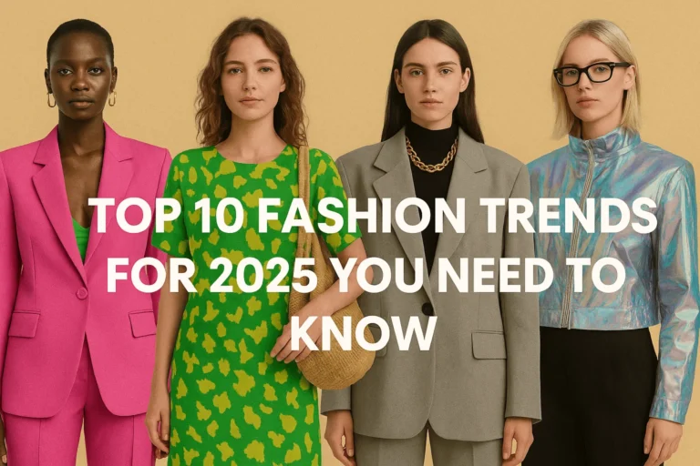 Top 10 Fashion Trends for 2025 You Need to Know