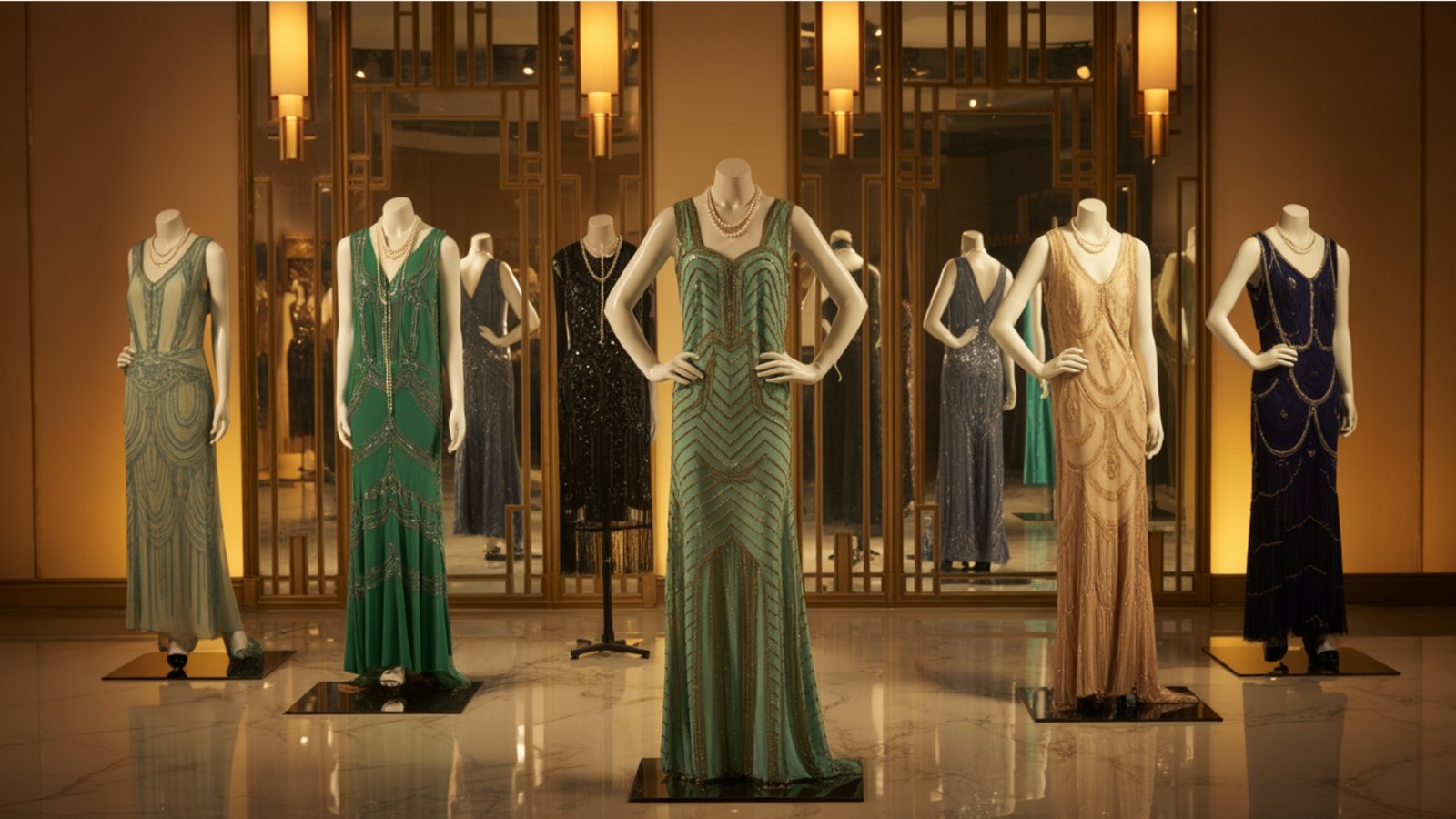 1920s Evening Dresses & Timeless Formal Fashion
