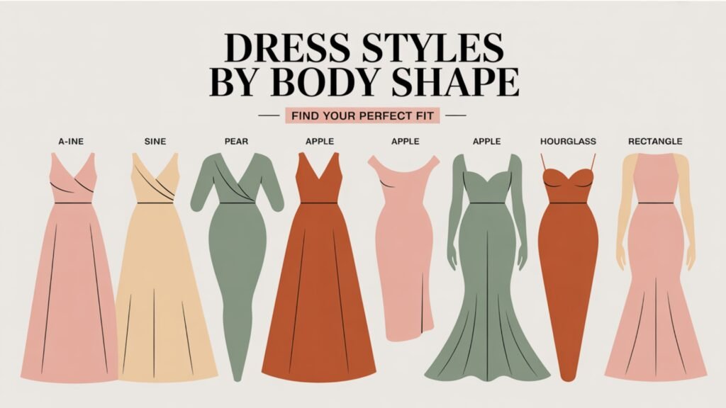 dress styles by body shape find your perfect fit