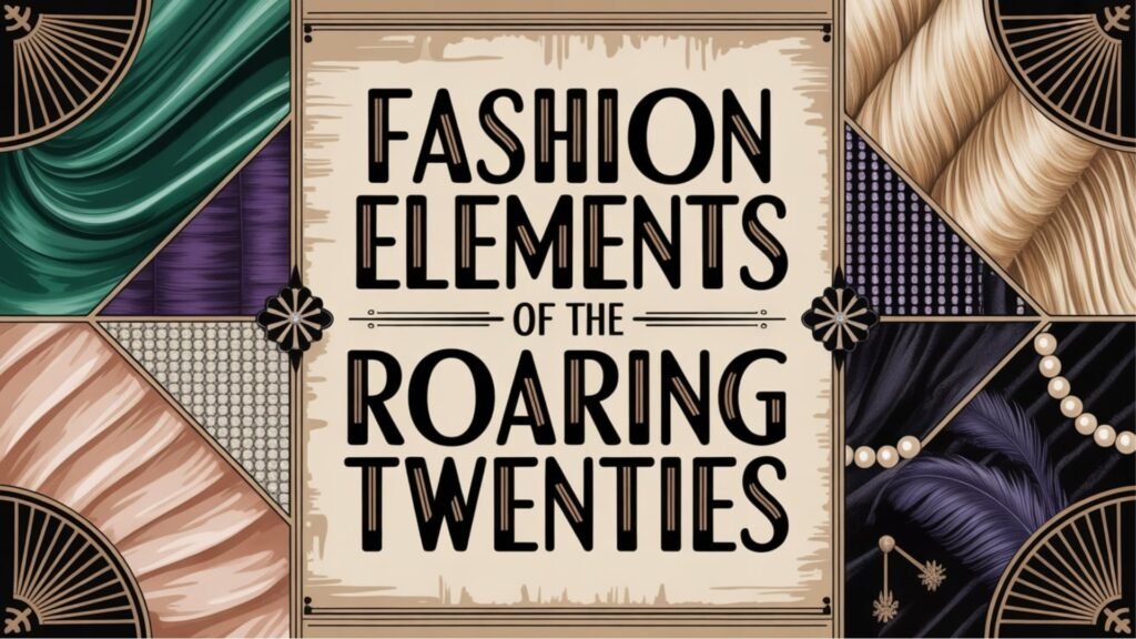 popular fabrics colors and embellishments in the 1920s