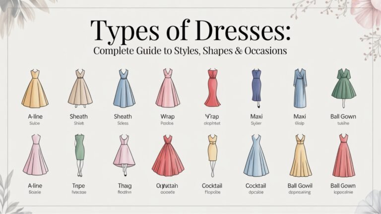types of dresses complete guide to styles shapes and occasions