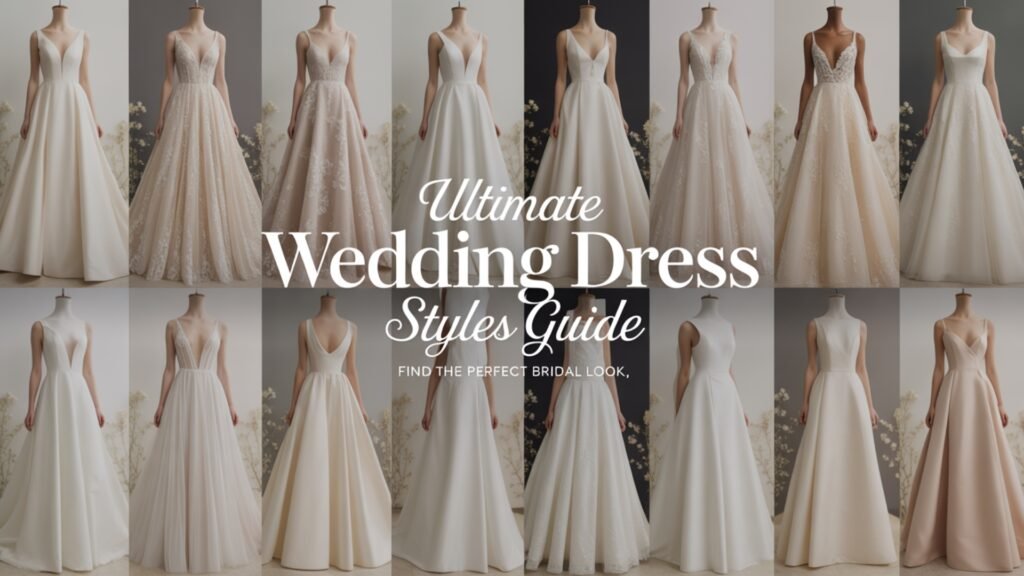 ultimate wedding dress styles guide find the perfect bridal look