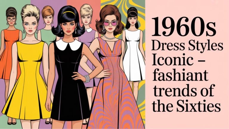 1960s dress styles – iconic fashion trends of the sixties