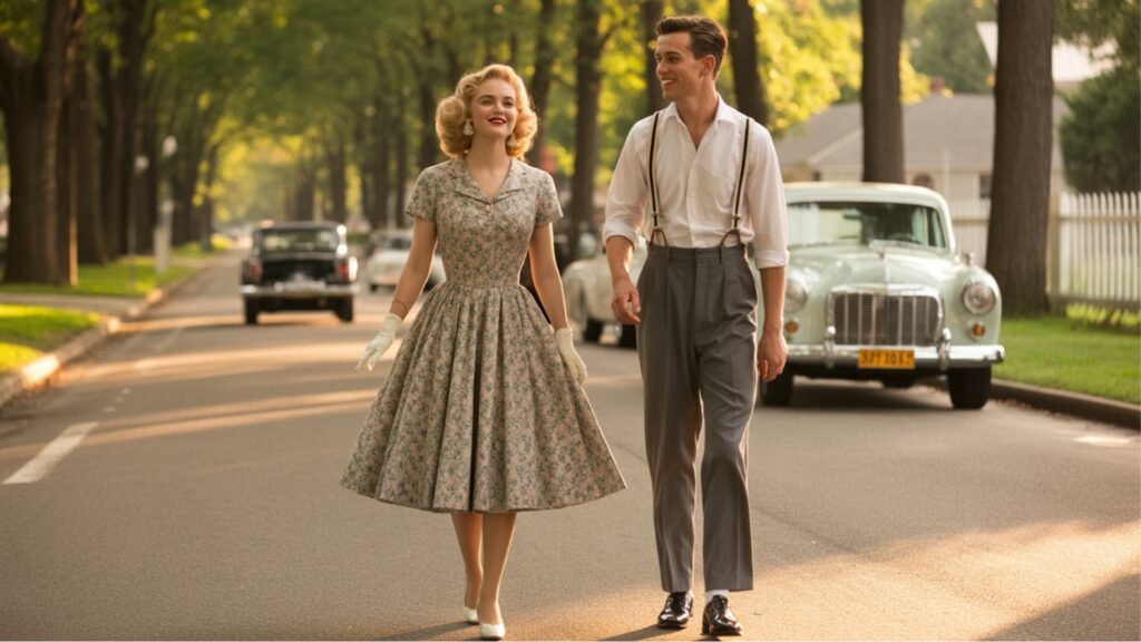 casual and everyday 1950s fashion