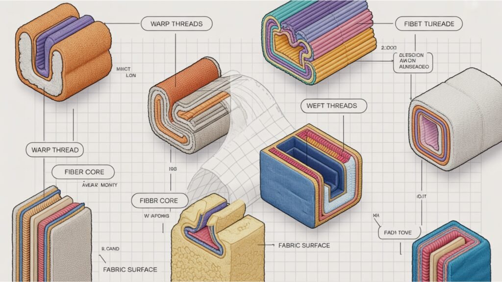 fabrics construction and internal structure explained