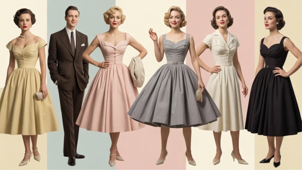 famous fashion icons of the 1950s