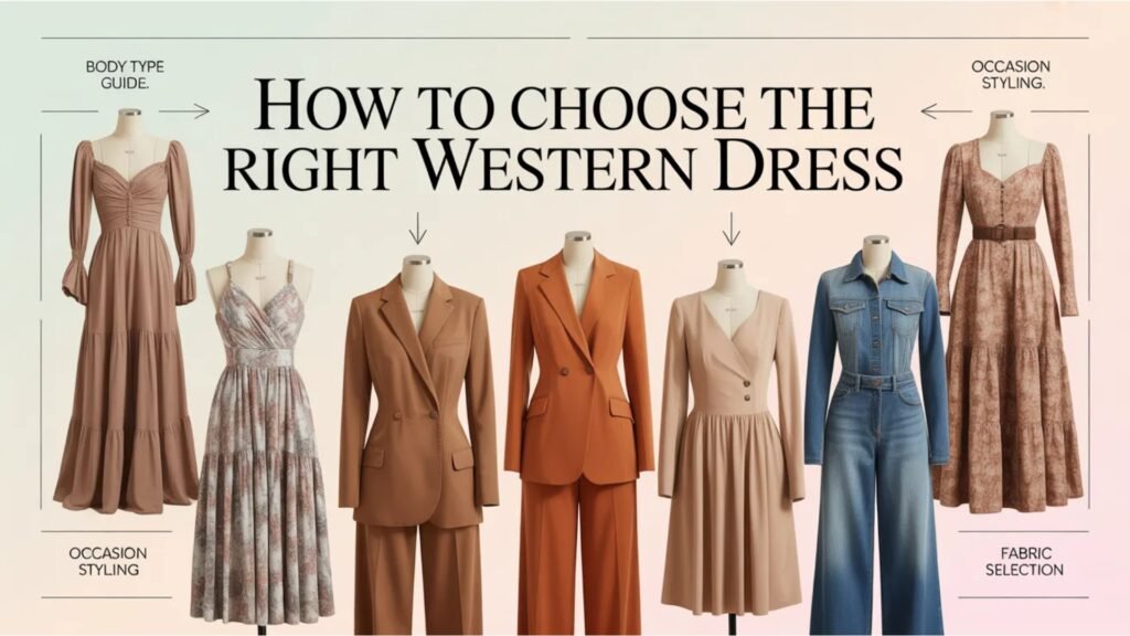 how to choose the right western dress