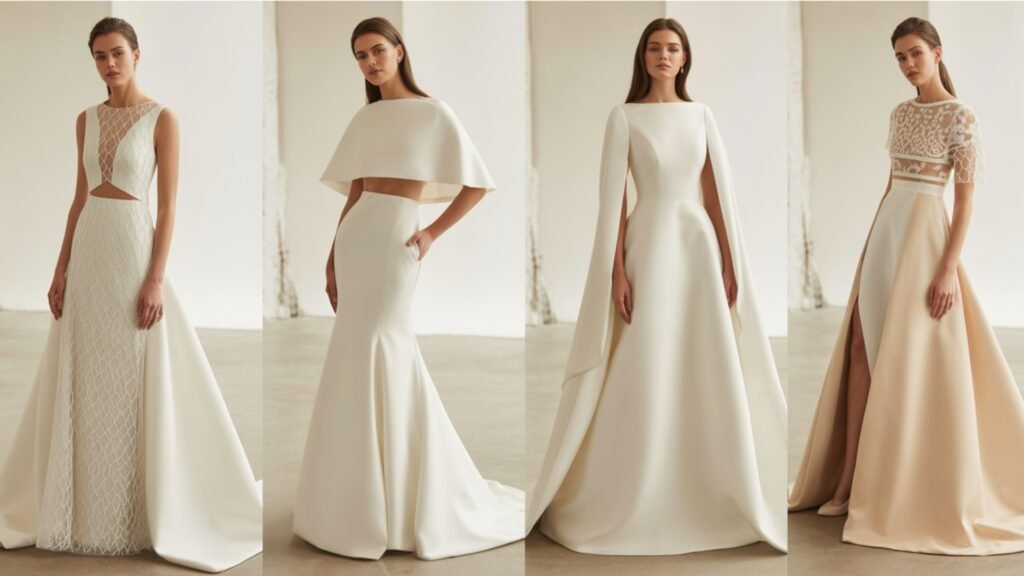 modern western wedding dresses for contemporary brides