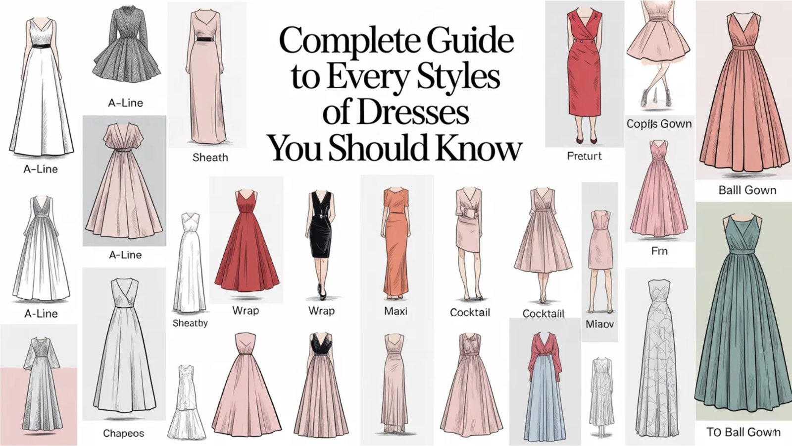 Complete Guide to Every styles of Dresses You Should Know